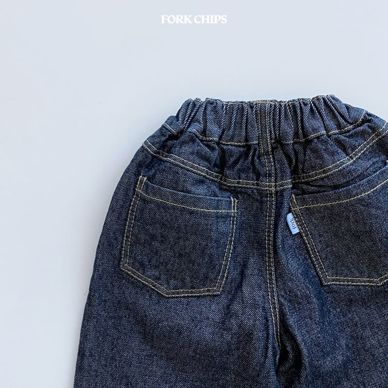 Fork Chips - Korean Children Fashion - #childrensboutique - Martin Jeans - 12