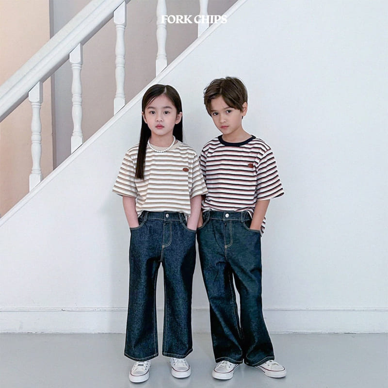 Fork Chips - Korean Children Fashion - #Kfashion4kids - Martin Jeans - 4