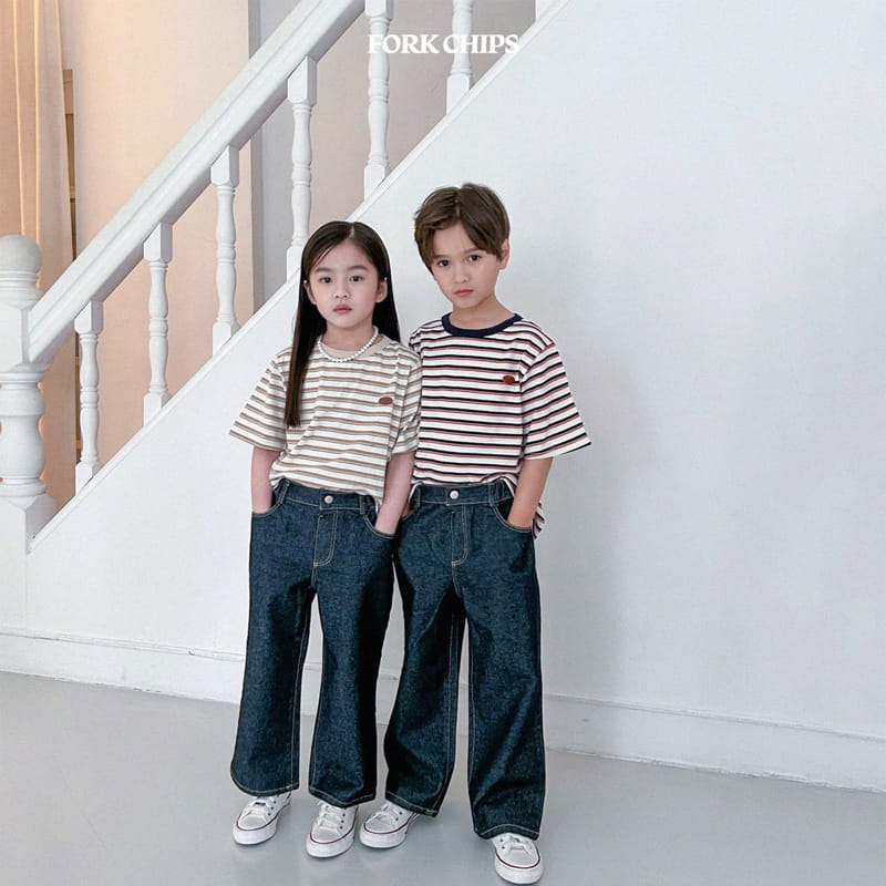 Fork Chips - Korean Children Fashion - #magicofchildhood - Martin Jeans - 5