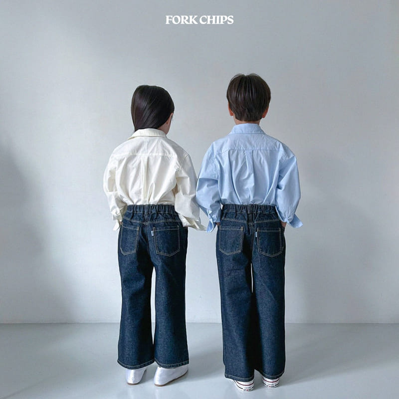 Fork Chips - Korean Children Fashion - #prettylittlegirls - Martin Jeans - 7