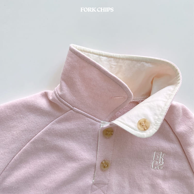 Fork Chips - Korean Children Fashion - #stylishchildhood - Hake Collar Sweatshirt - 6