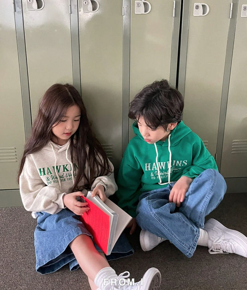 From I - Korean Children Fashion - #Kfashion4kids - Hawkins Hoody