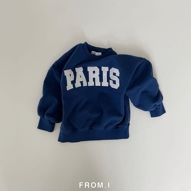 From I - Korean Children Fashion - #designkidswear - Paris Sweatshirt - 12