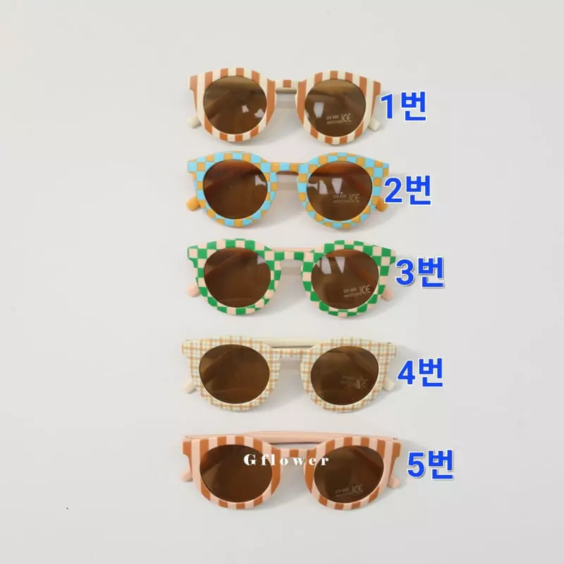 G Flower - Korean Children Fashion - #kidzfashiontrend - Shape Sun Glasses