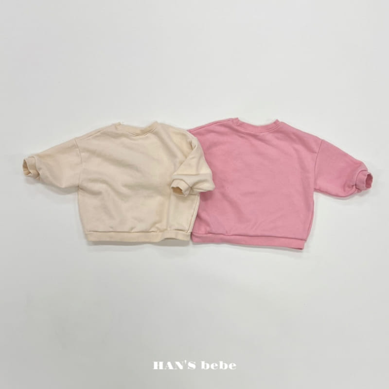 Han's - Korean Baby Fashion - #babyboutiqueclothing - Bebe Bearing Sweatshirt - 2