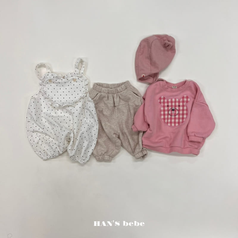 Han's - Korean Baby Fashion - #babyclothing - Bebe Bearing Sweatshirt - 3