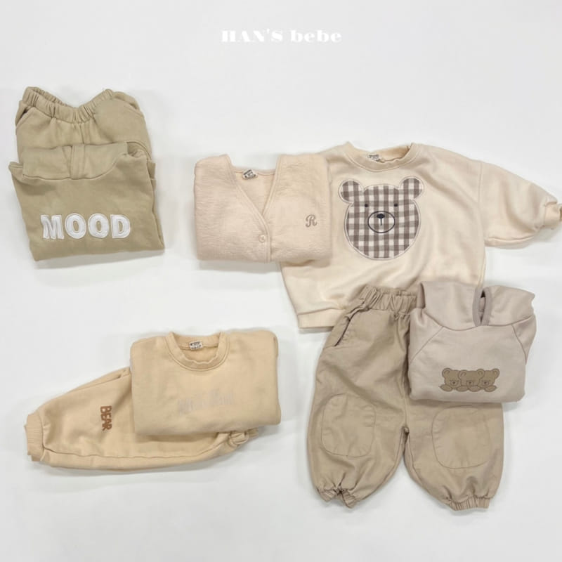 Han's - Korean Baby Fashion - #babyclothing - Bebe Bearing Sweatshirt - 4