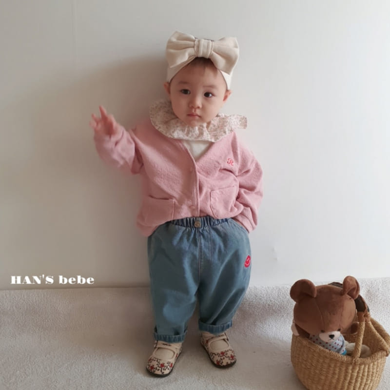 Han's - Korean Baby Fashion - #babyfever - Bebe Nut Cardigan - 12