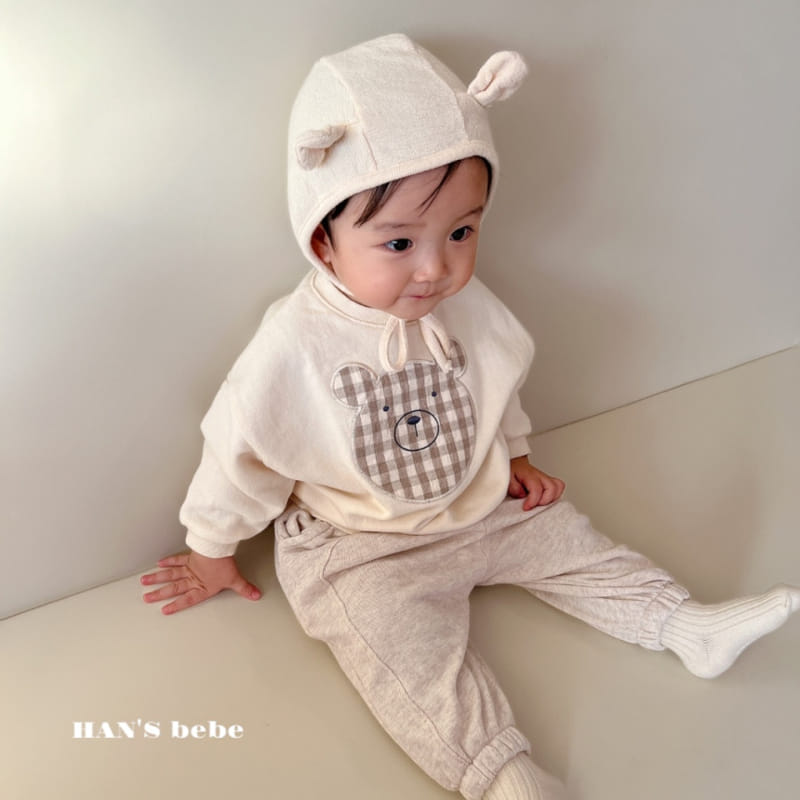 Han's - Korean Baby Fashion - #babylifestyle - Bebe Bearing Sweatshirt - 7