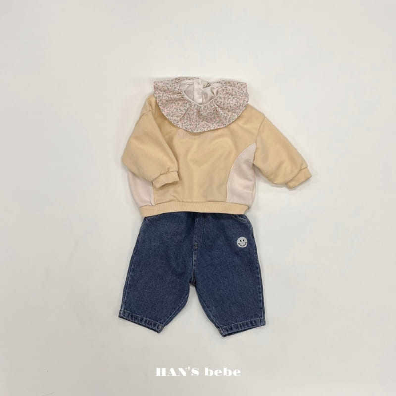 Han's - Korean Baby Fashion - #babylifestyle - Bebe Moment Sweatshirt - 3