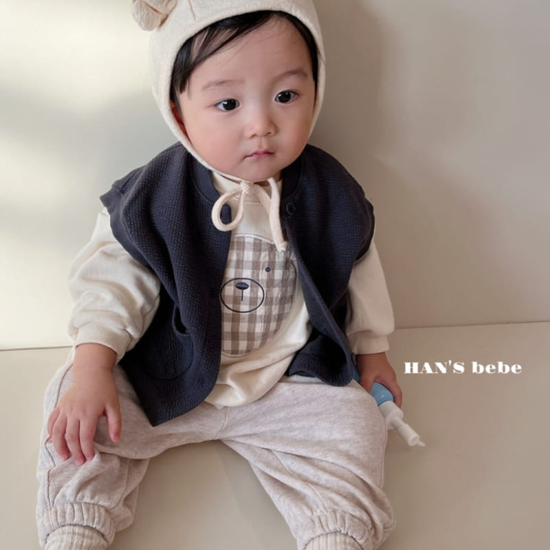 Han's - Korean Baby Fashion - #babyoninstagram - Bebe Bearing Sweatshirt - 8