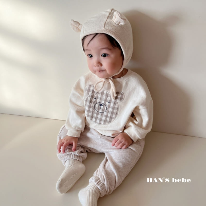 Han's - Korean Baby Fashion - #babyootd - Bebe Bearing Sweatshirt - 9