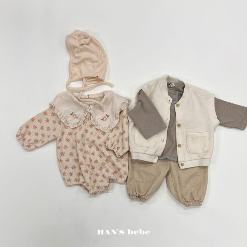 Han's - Korean Baby Fashion - #babyoninstagram - Bebe Bairde Pants - 4