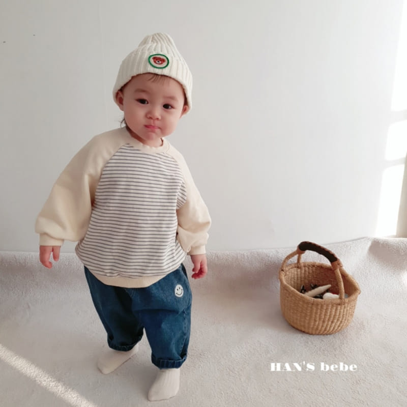 Han's - Korean Baby Fashion - #babyoutfit - Lucy Raglan Sweatshirt - 9