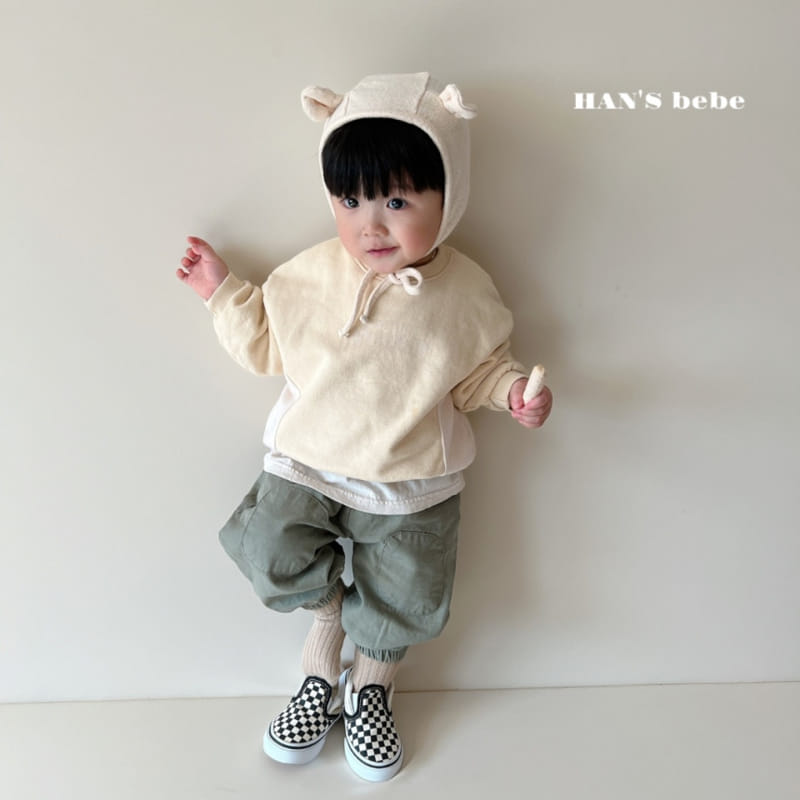 Han's - Korean Baby Fashion - #babyoutfit - Bebe Moment Sweatshirt - 6