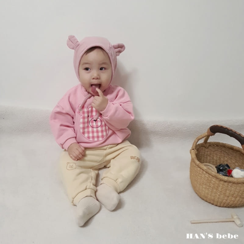 Han's - Korean Baby Fashion - #babywear - Bebe Bearing Sweatshirt - 12