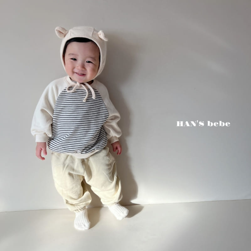 Han's - Korean Baby Fashion - #onlinebabyshop - Lucy Raglan Sweatshirt - 12