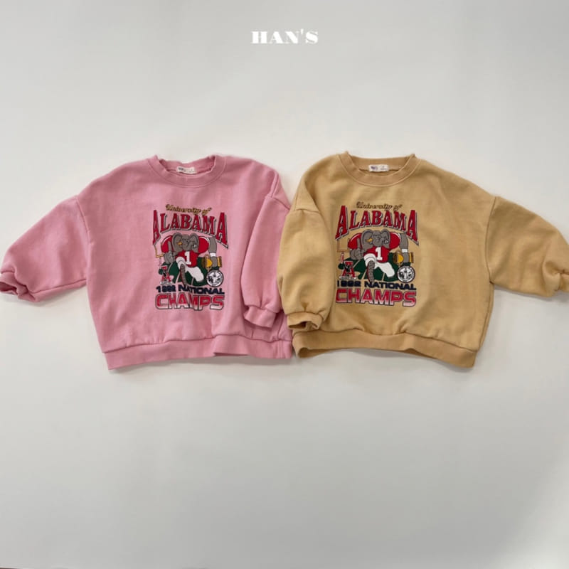 Han's - Korean Children Fashion - #Kfashion4kids - Elepant Sweatshirt