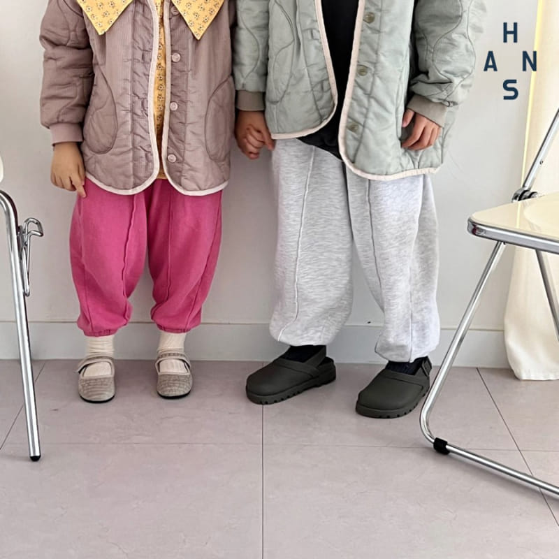 Han's - Korean Children Fashion - #fashionkids - Pocket Terry Pants - 4