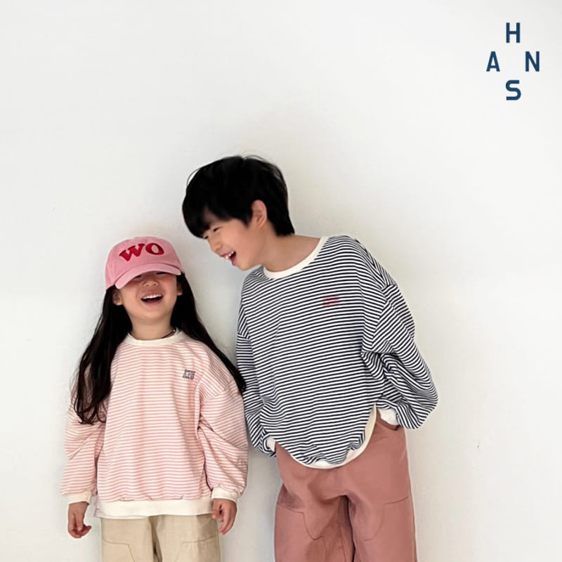 Han's - Korean Children Fashion - #Kfashion4kids - Stripes Sweatshirt - 4