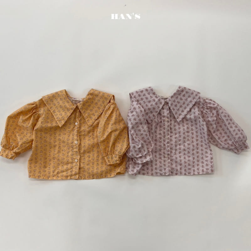 Han's - Korean Children Fashion - #prettylittlegirls - Flora Blouse