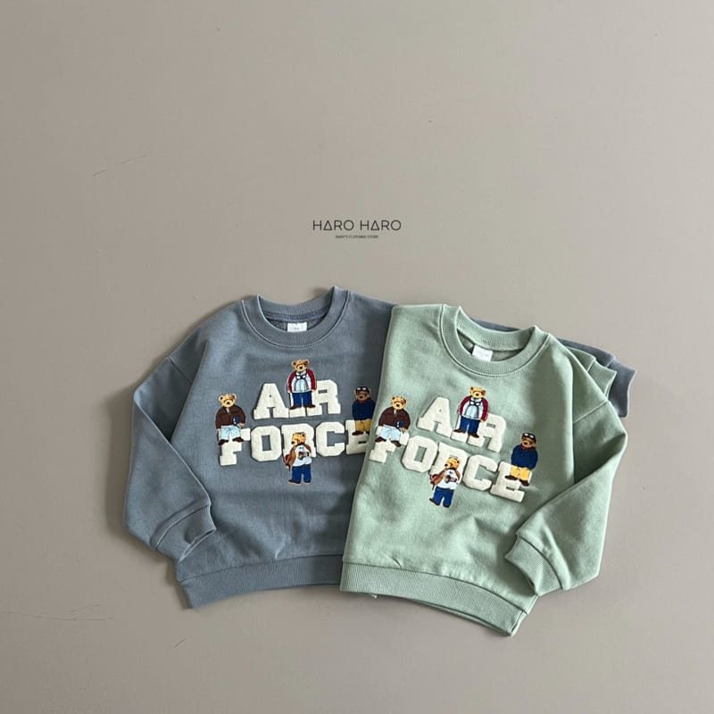 Haro Haro - Korean Children Fashion - #Kfashion4kids - Air Force Sweatshirt - 2