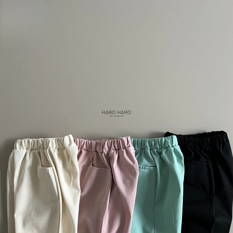 Haro Haro - Korean Children Fashion - #discoveringself - Regular Pants - 5