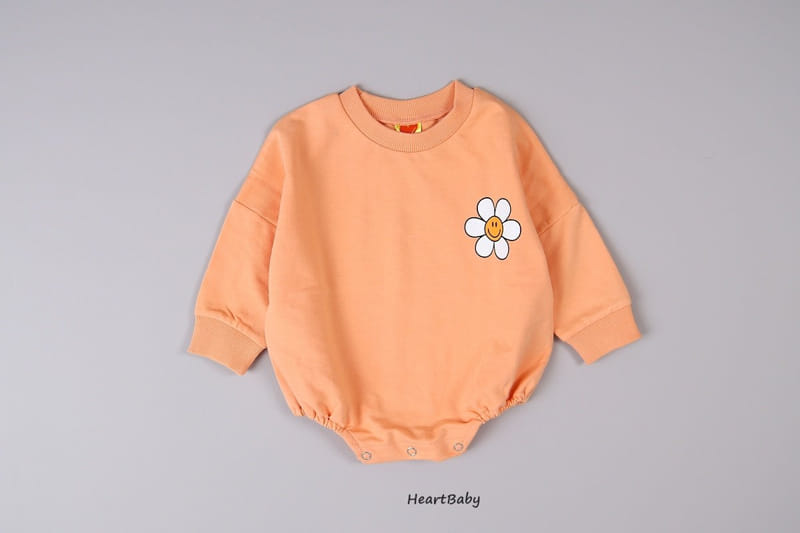 Heart Baby - Korean Baby Fashion - #babyoninstagram - Sun Flower Bodysuit - 12