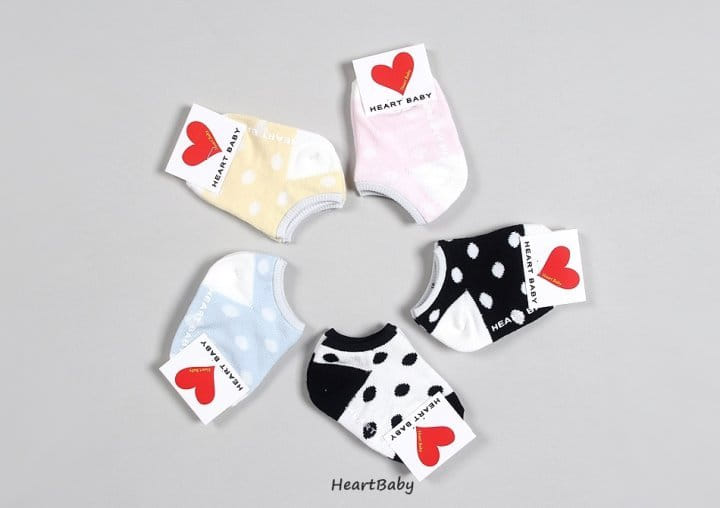 Heart Baby - Korean Children Fashion - #Kfashion4kids - Dot Socks - 7