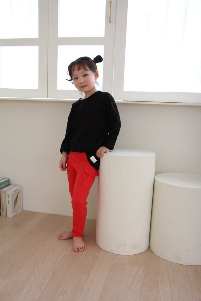 Heart Baby - Korean Children Fashion - #designkidswear - Heart Color Tee - 8