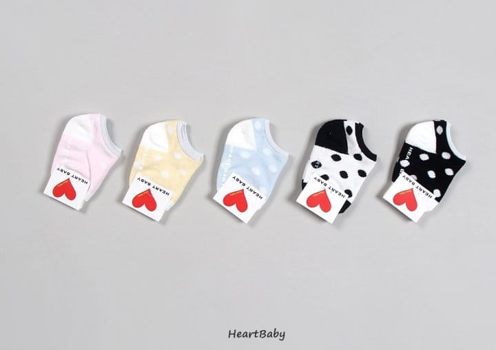 Heart Baby - Korean Children Fashion - #discoveringself - Dot Socks - 2