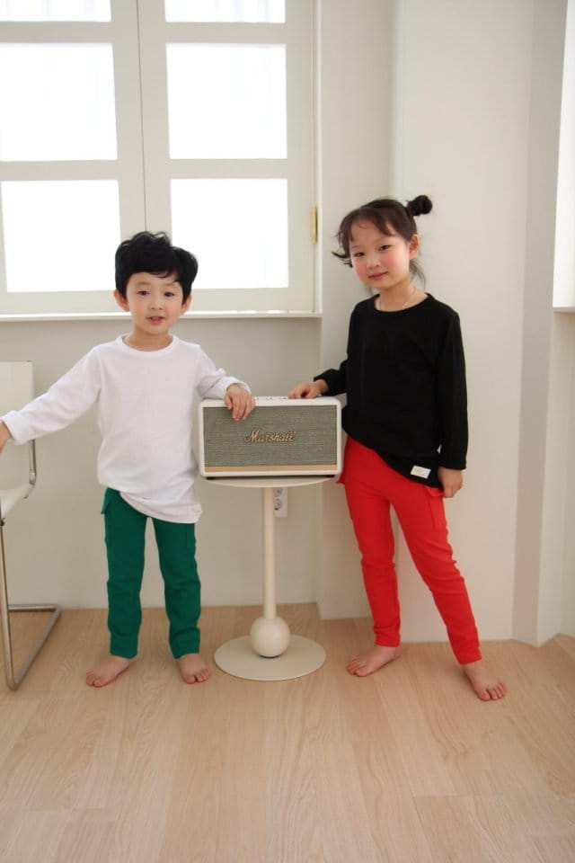 Heart Baby - Korean Children Fashion - #discoveringself - Heart Color Tee - 9