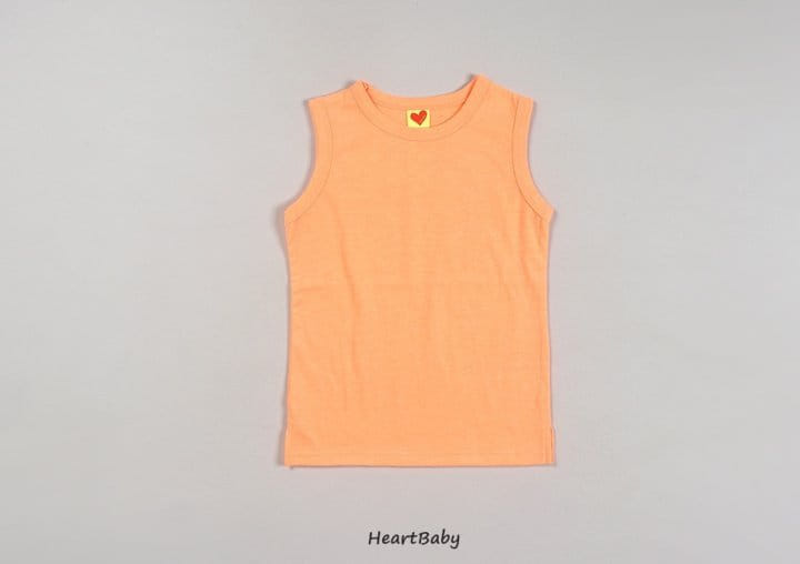 Heart Baby - Korean Children Fashion - #discoveringself - Layered Color Long Sleeveless - 8