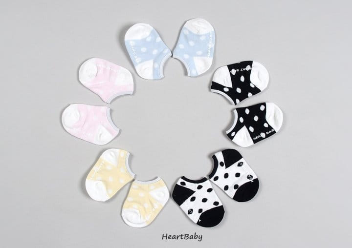 Heart Baby - Korean Children Fashion - #prettylittlegirls - Dot Socks - 11