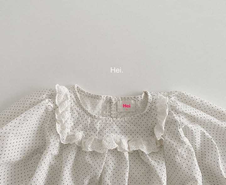 Hei - Korean Children Fashion - #Kfashion4kids - Freckle Blouse