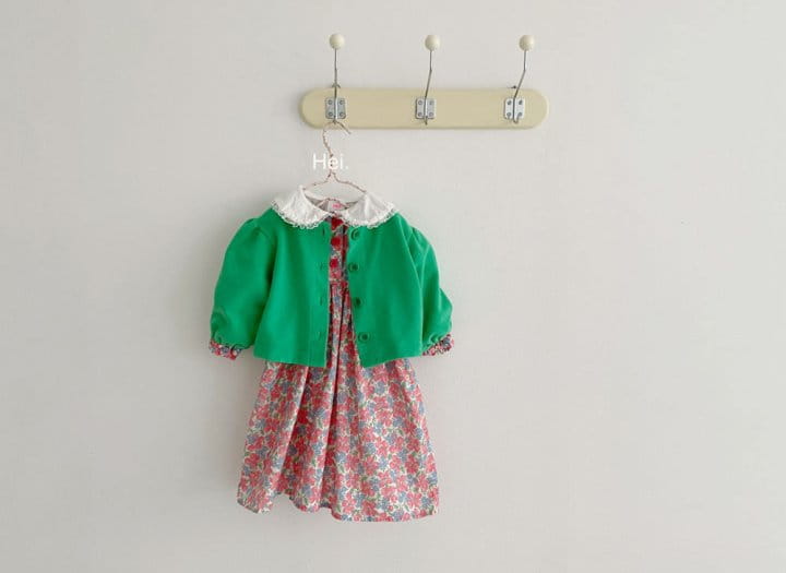 Hei - Korean Children Fashion - #childofig - Floral One-piece - 11