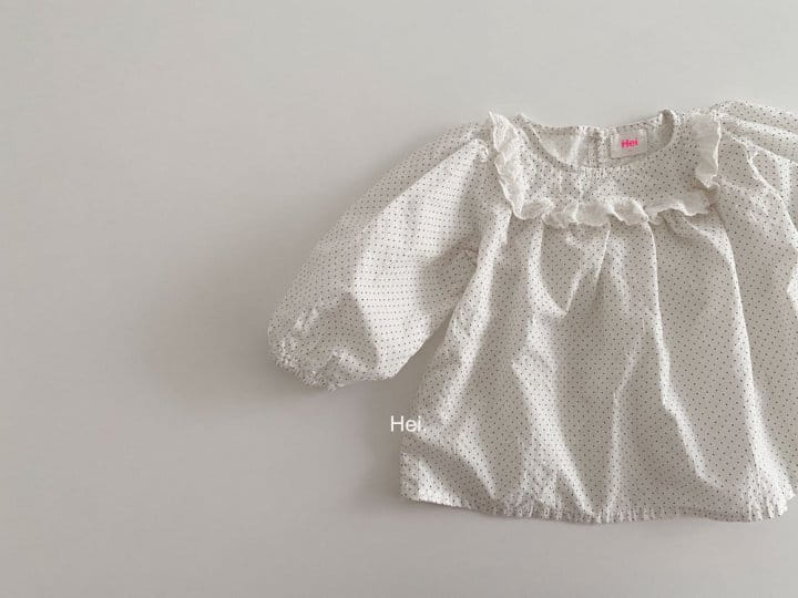 Hei - Korean Children Fashion - #littlefashionista - Freckle Blouse - 2