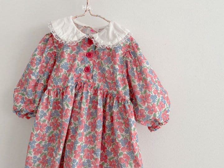 Hei - Korean Children Fashion - #prettylittlegirls - Floral One-piece - 7