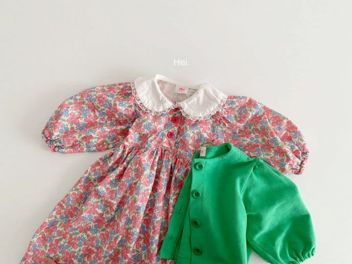 Hei - Korean Children Fashion - #stylishchildhood - Floral One-piece - 10