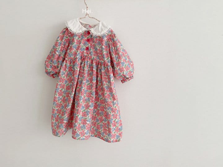 Hei - Korean Children Fashion - #todddlerfashion - Floral One-piece - 8