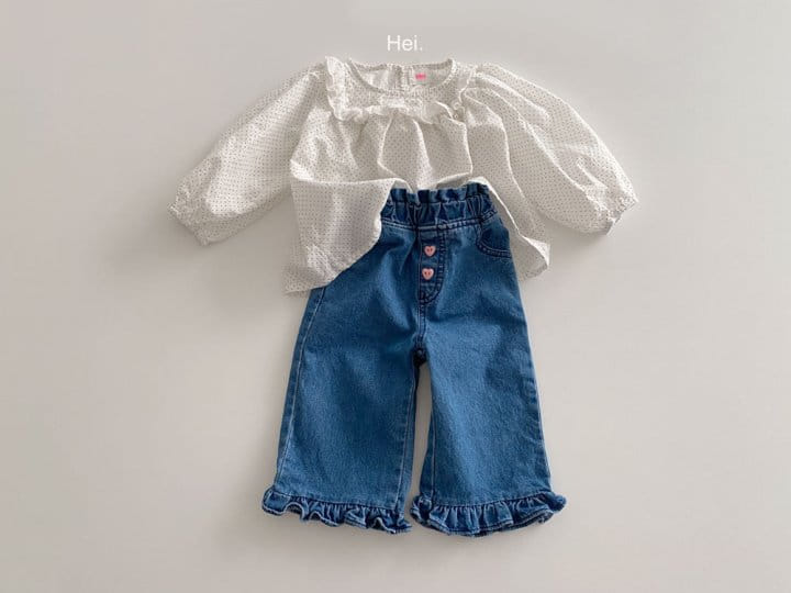 Hei - Korean Children Fashion - #todddlerfashion - Freckle Blouse - 6