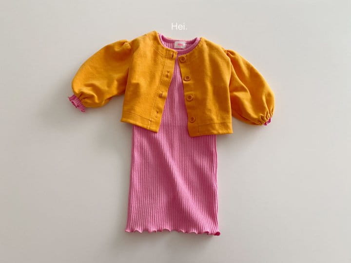 Hei - Korean Children Fashion - #todddlerfashion - Ppippi One-piece - 2