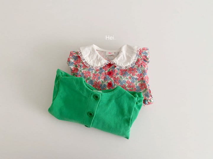 Hei - Korean Children Fashion - #toddlerclothing - Floral One-piece - 9