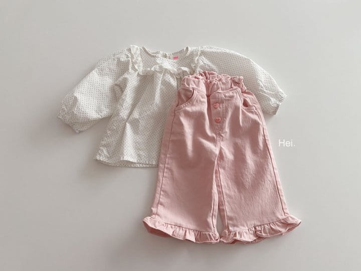 Hei - Korean Children Fashion - #toddlerclothing - Freckle Blouse - 7