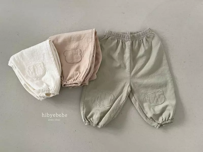 Hi Byebebe - Korean Baby Fashion - #babyboutique - Bear Bread Pants - 7