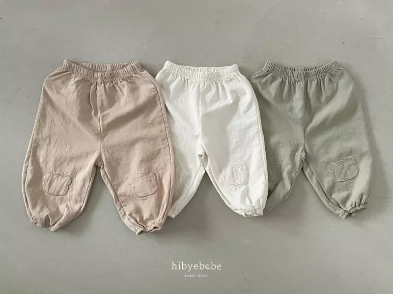 Hi Byebebe - Korean Baby Fashion - #babyboutiqueclothing - Bear Bread Pants - 8