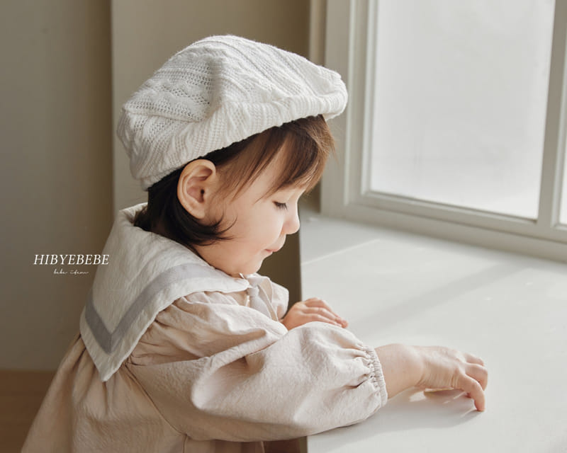 Hi Byebebe - Korean Baby Fashion - #babyfashion - Lemain Collar Top Bottom Set - 8