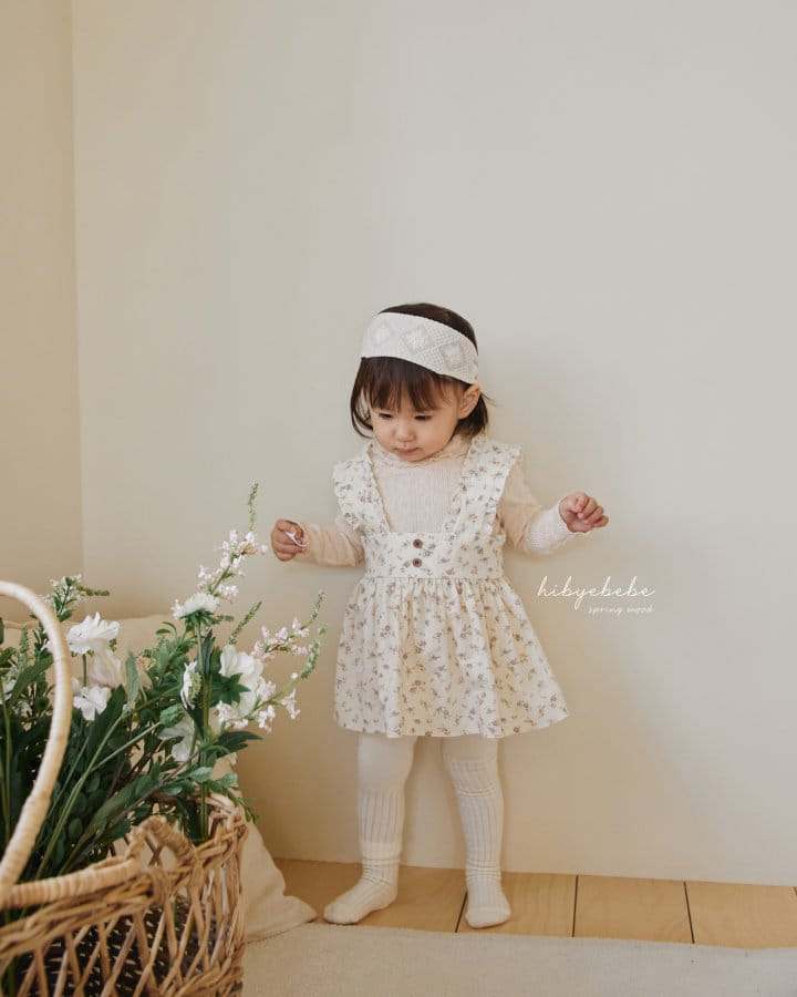 Hi Byebebe - Korean Baby Fashion - #babyoninstagram - Vely Smocking Dungarees Skirt - 5