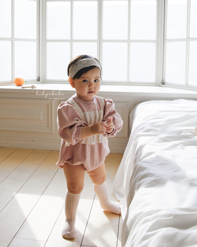 Hi Byebebe - Korean Baby Fashion - #babyoutfit - Mellani Frill Bodysuit - 6