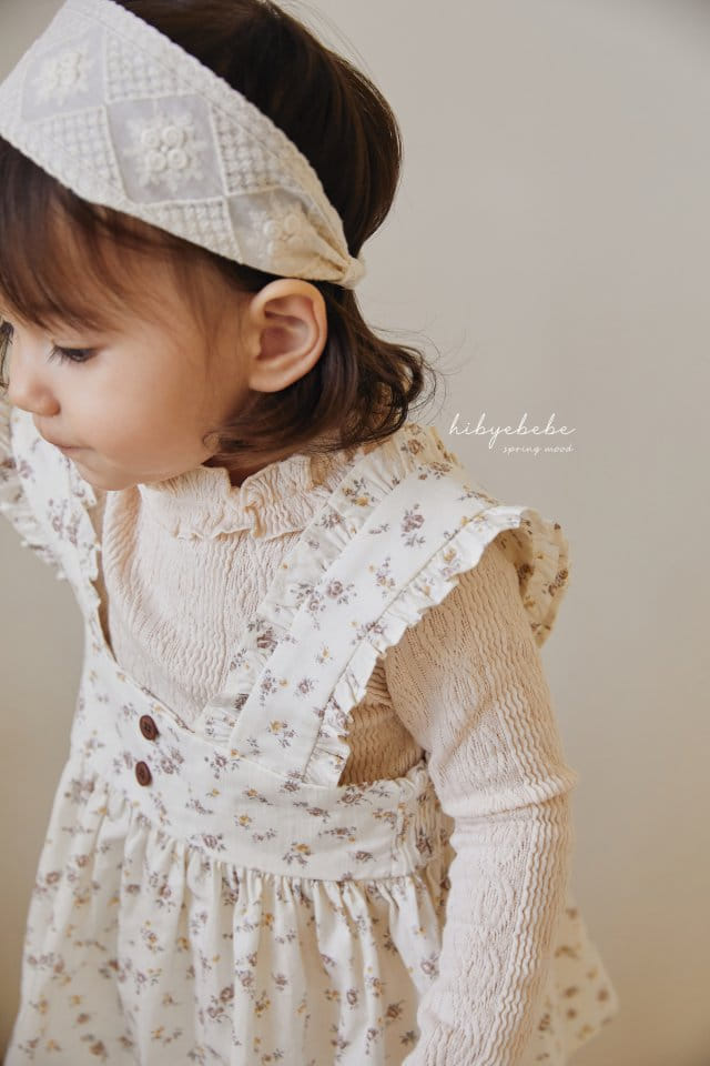 Hi Byebebe - Korean Baby Fashion - #babyoutfit - Vely Smocking Dungarees Skirt - 8